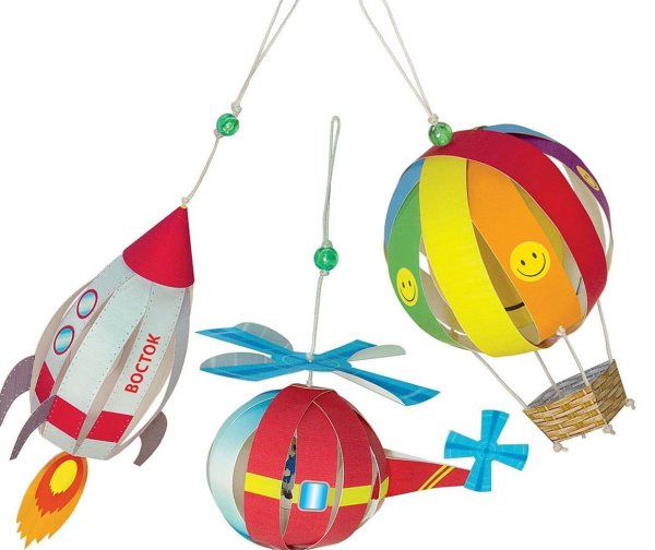 Елочная игрушка воздушный шар