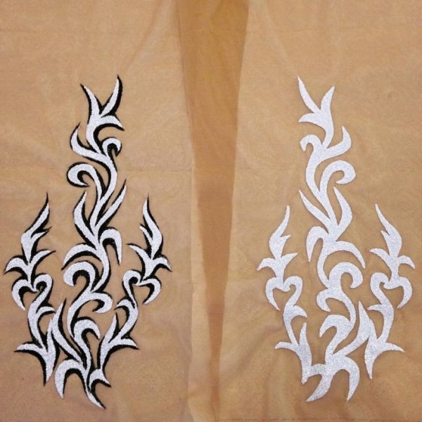 Трафареты для купальников