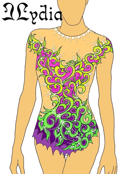 Орнаменты для купальников по художественной