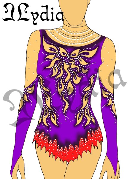 Орнаменты для гимнастических купальников