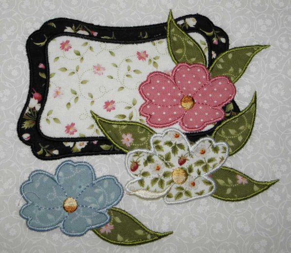 Аппликации для кухни из ткани