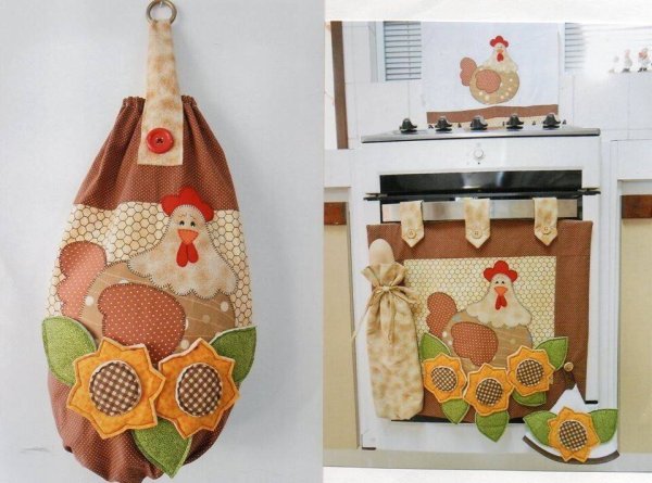 Кухонные мелочи из ткани