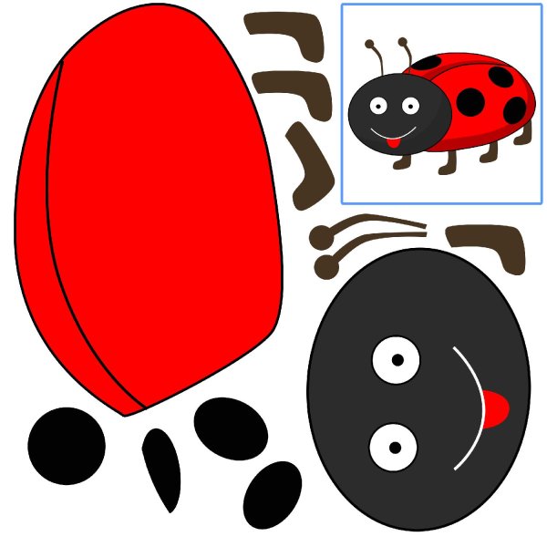 Аппликации для детей