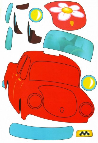 Готовые аппликации для детей