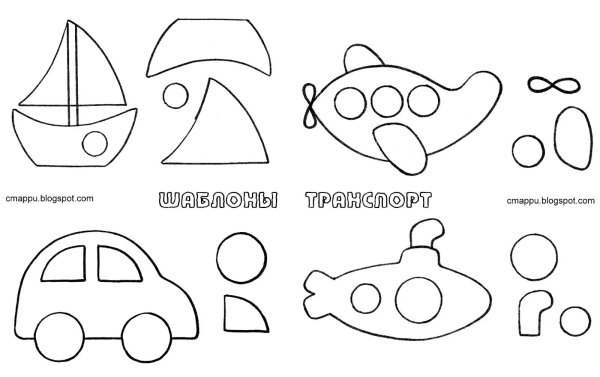 Машинка (из фетра)