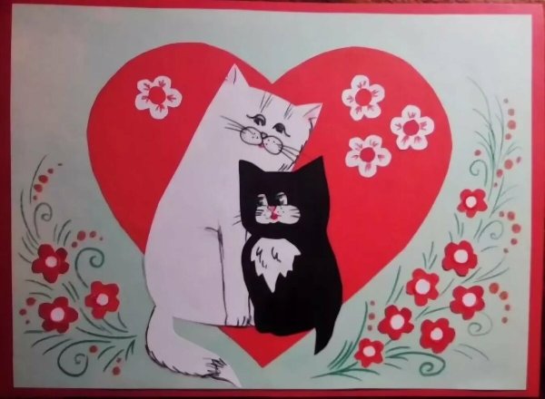 Аппликация ко Дню мамы