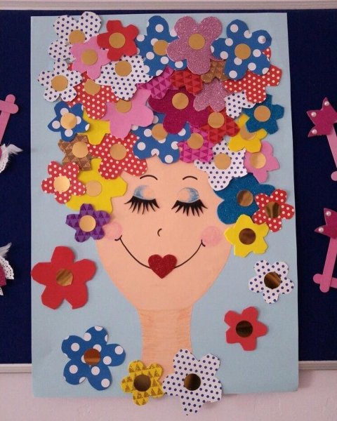 Поделки ко Дню матери в детском саду