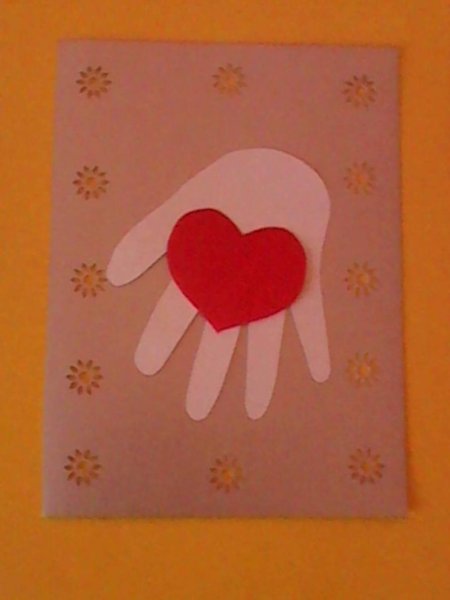 Аппликация для мамы