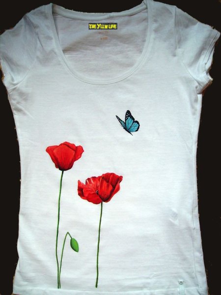 Роспись футболок