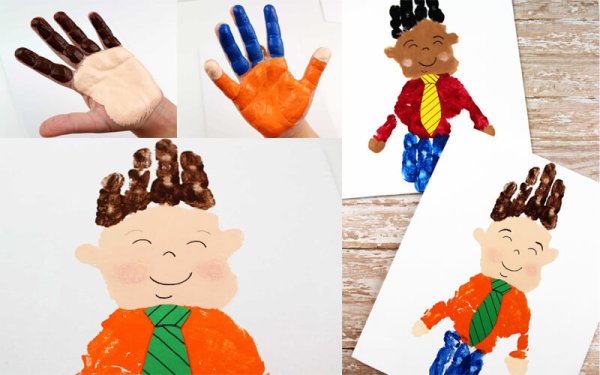 Поделки для папы для малышей