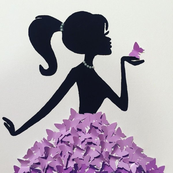 Силуэт принцессы