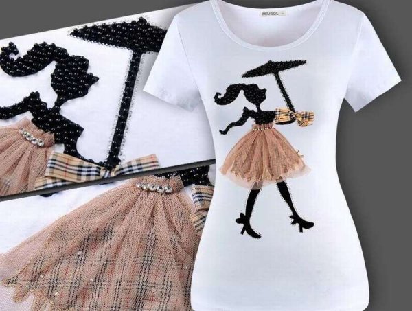 Прикольные аппликации на одежду