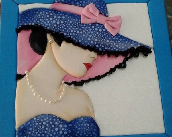 Аппликация из ткани для взрослых