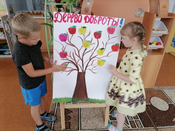 Добрые дела в детском саду старшая группа