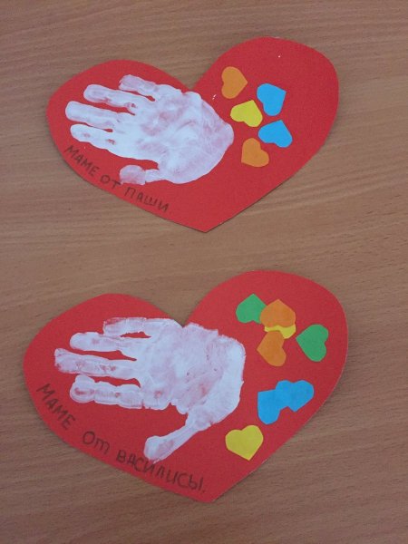 Подарок маме средняя группа