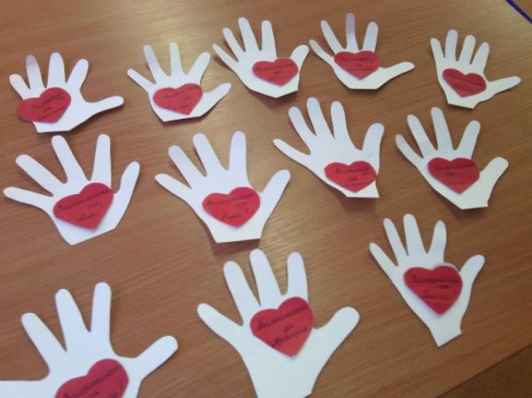 Поделка на 14 февраля младшая группа