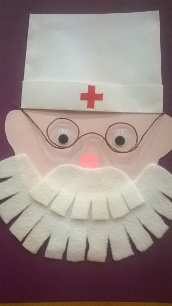 Аппликация доктор Айболит