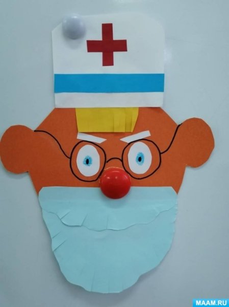 Аппликация доктор Айболит