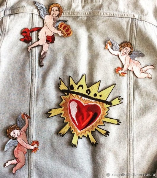 Нашивки на одежду в стиле Дольче Габбана