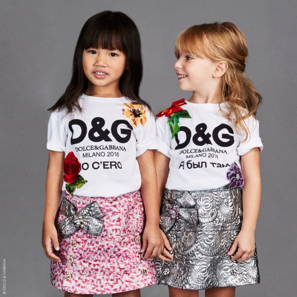 Детские платья Дольче Габбана