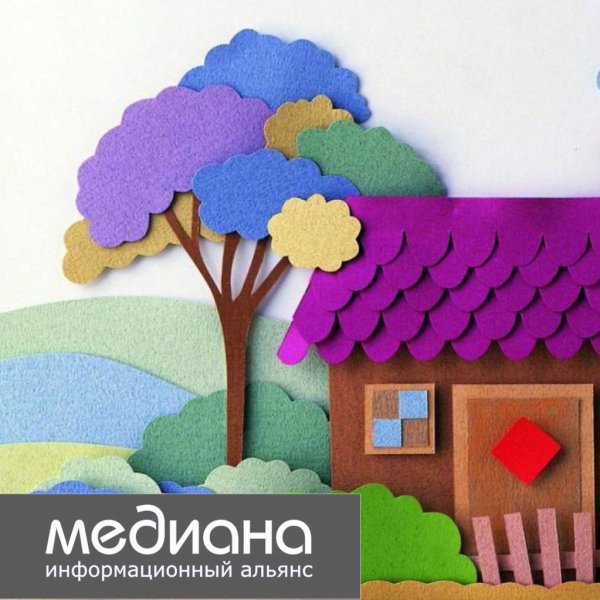 Аппликация мой дом