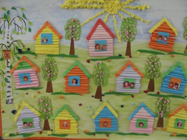 Коллективное панно для детей