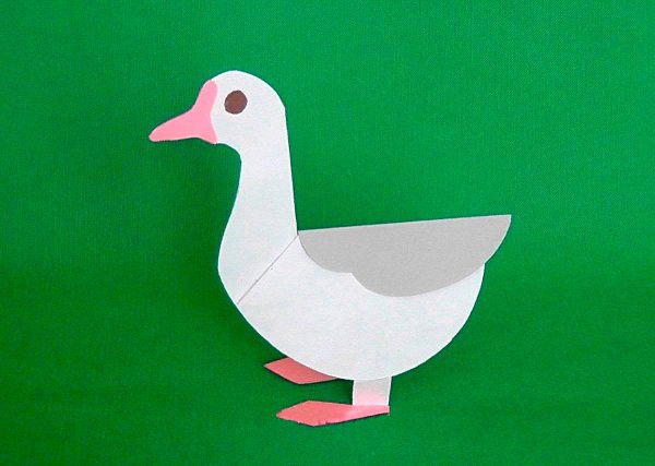 Аппликация Гусь
