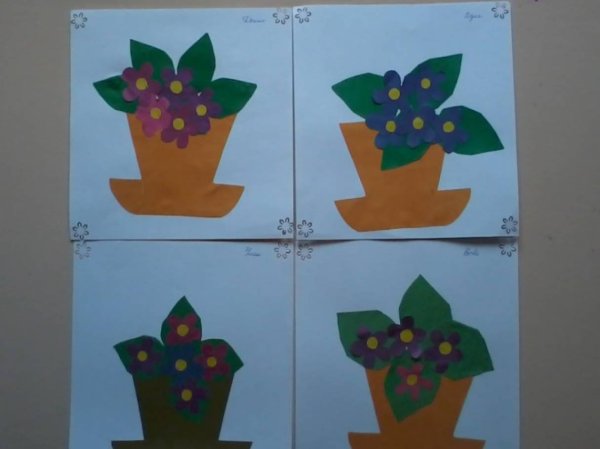 АПЛИКАЦИЯВ старшей группе