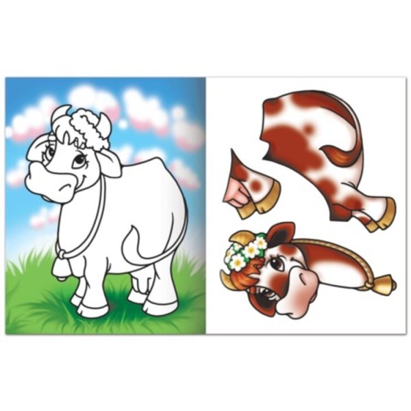 Аппликация пазл для малышей