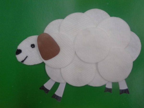 Поделка Овечка