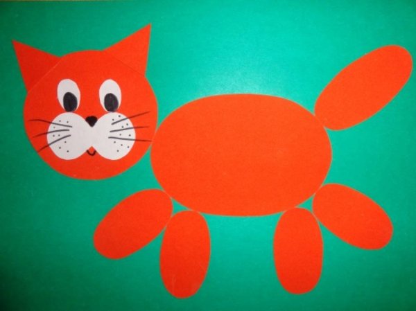 Аппликация для детей 5-6 лет