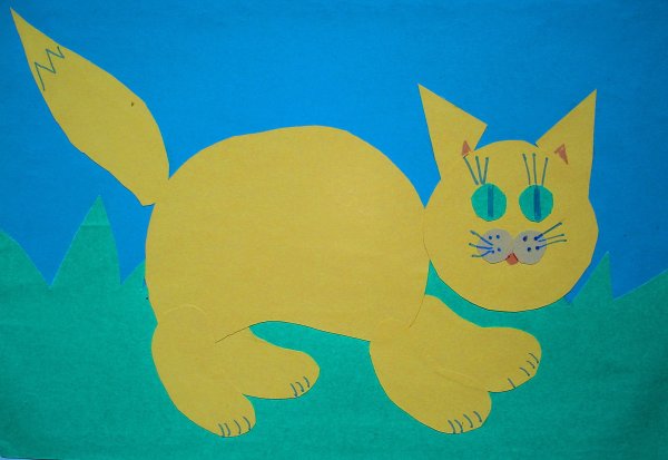 Аппликация в подготовительной группе