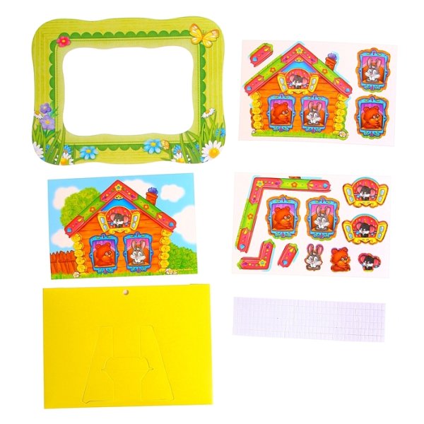 Заготовки к аппликации Теремок