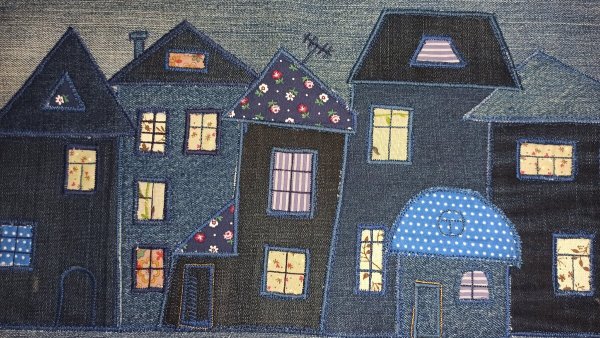 Джинсовые домики