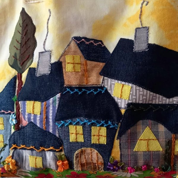 Пэчворк домики