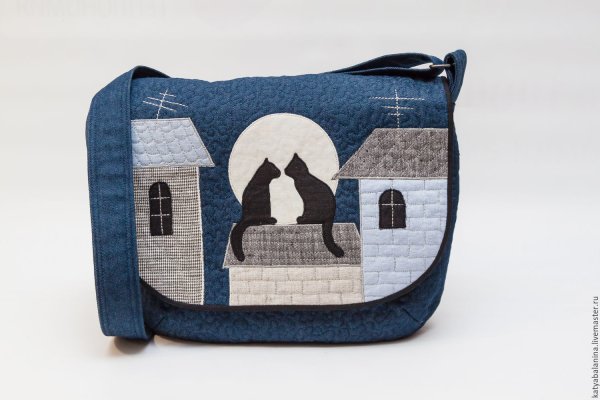 Сумка из джинсовых лоскутков