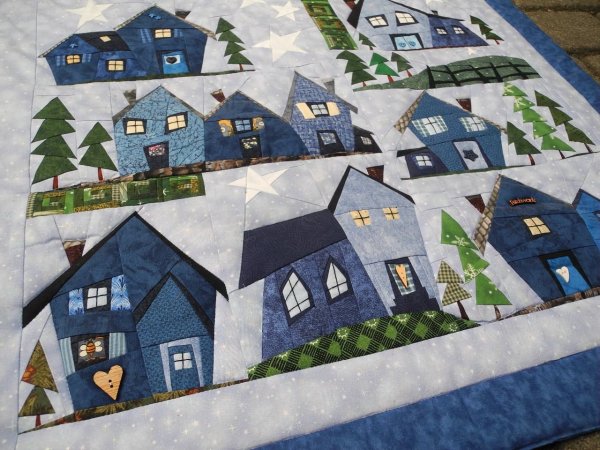 Пэчворк из джинсовой ткани