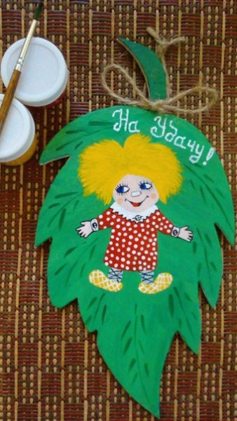 Аппликация Домовой