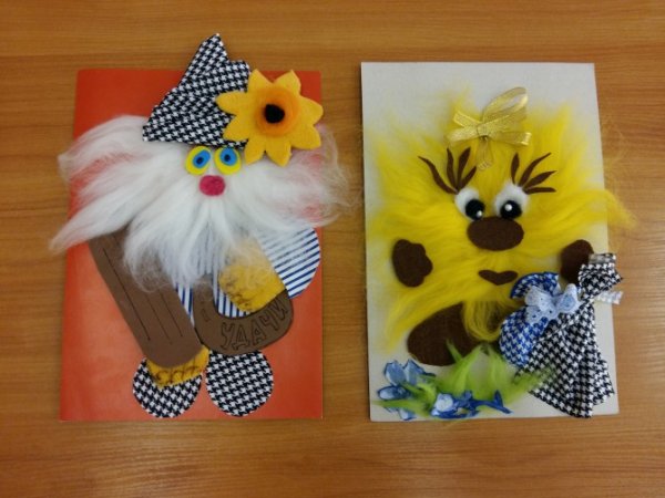 Домовой поделка для детей