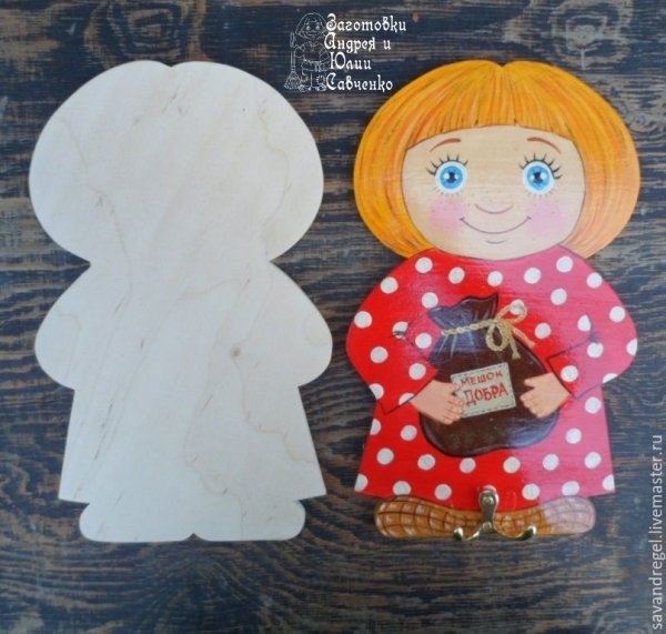 Аппликация домовёнок