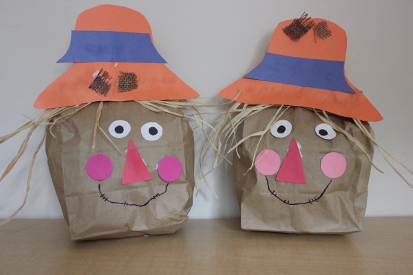 Домовой поделка аппликация