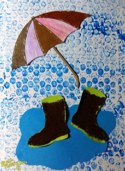 Поделка дождик