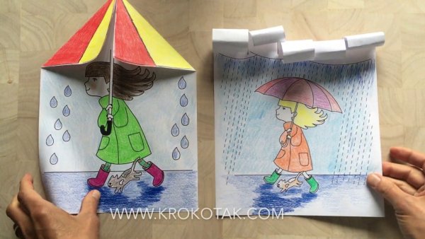 Крокотак дождливый день