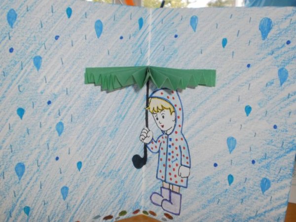 Поделка дождик