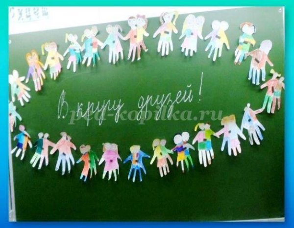 Коллективные поделки в начальной школе