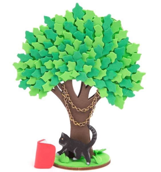 Сказочное дерево из фоамирана