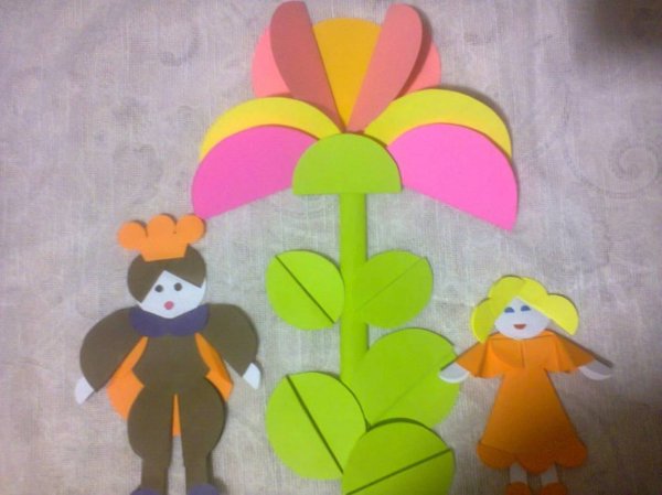 Сказочный герой из кругов