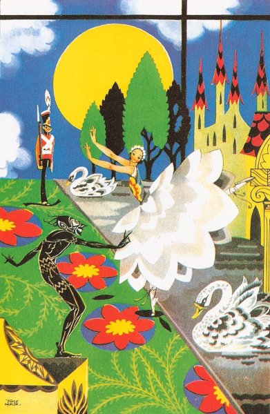 Аппликация на тему сказки