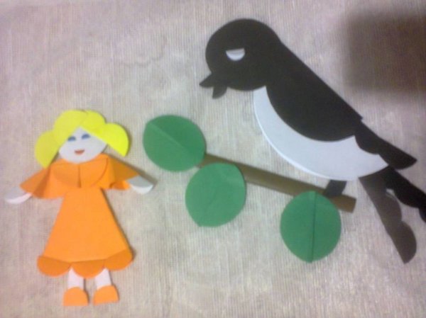 Аппликация "сказки"