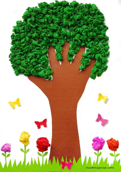 Аппликация на тему экология